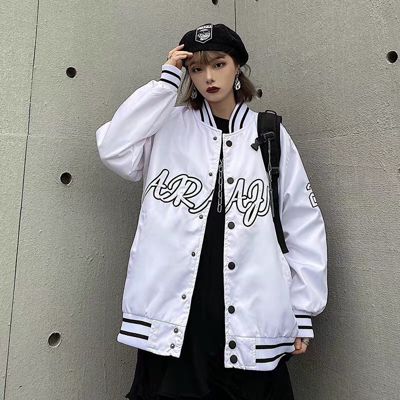 Áo khoác Bomber dù Unisex Ulzzang nam nữ Nhiều Mẫu Hot Áo Bomber dù 2 lớp lên from mặc siêu đẹp