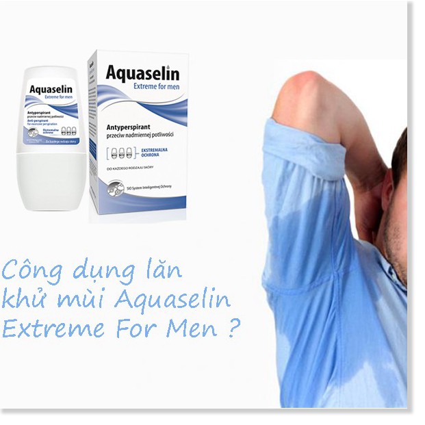 [Mã chiết khấu giảm giá sỉ sản phẩm chính hãng] Lăn khử mùi Aquaselin extreme for men dành cho nam – Hỗ trợ giảm mùi hôi