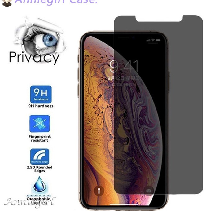 Kính cường lực 0.33mm bảo vệ màn hình chống nhìn lén cho IPhone XS Max XR X 11 Pro 7 8 Plus | BigBuy360 - bigbuy360.vn