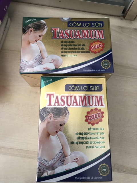 Cốm lợi sữa tasuamum combo 3 hộp