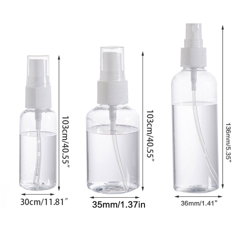 Chai Rỗng Mini Chiết Mỹ Phẩm Tiện Lợi Khi Đi Du Lịch