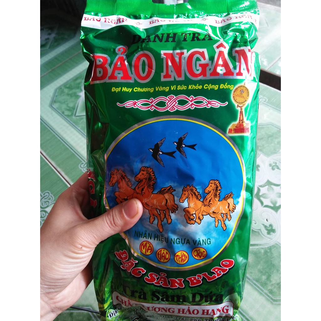 COMBO 3 GÓI TRÀ SÂM DỨA BẢO NGÂN GÓI 350G- Date mới