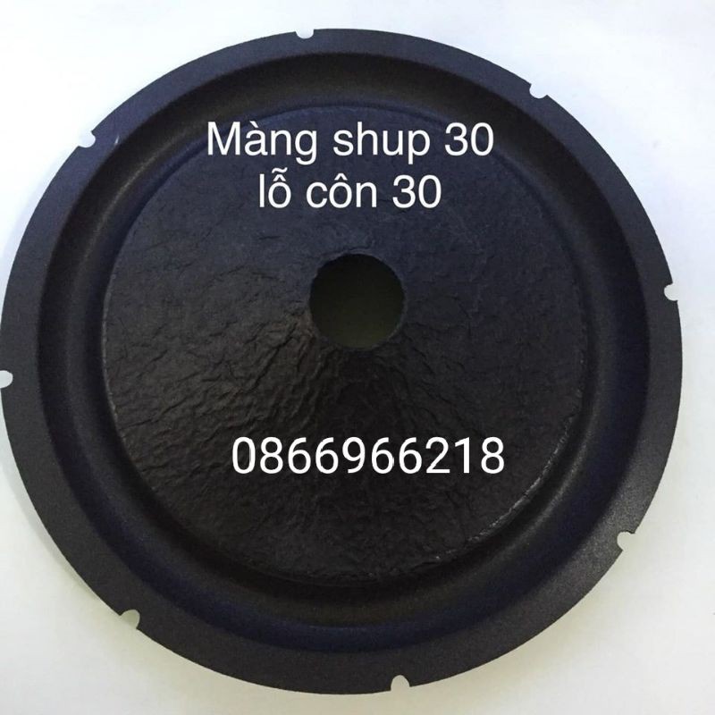 màng loa bass 30 sub lỗ côn 30
