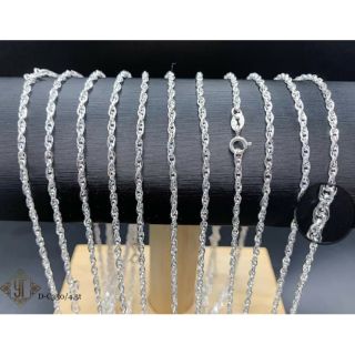 Dây chuyền bạc nữ kiểu xoắn