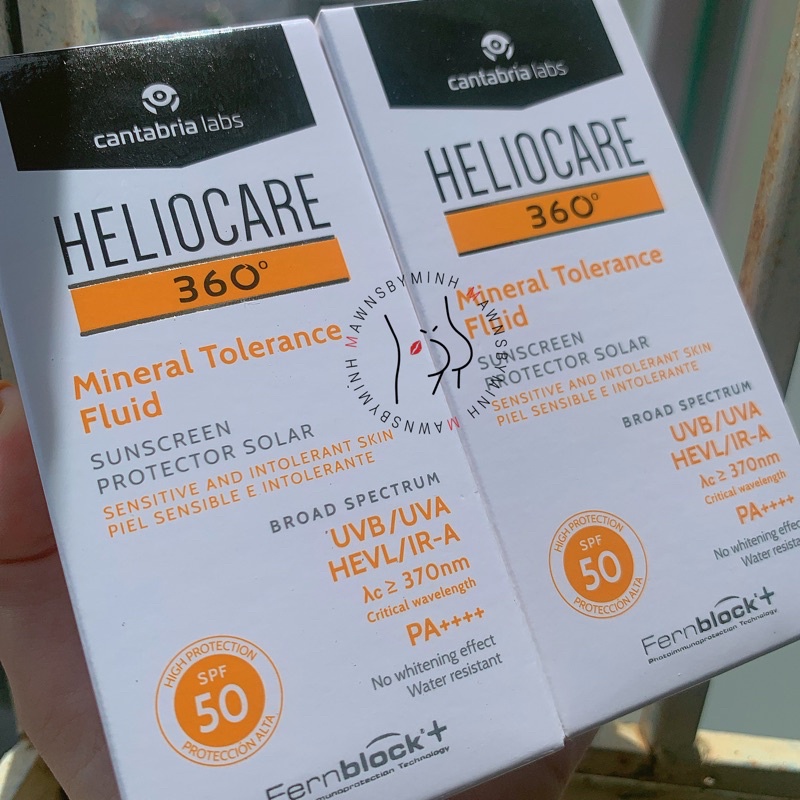 Kem chống nắng Heliocare Mineral Tolerance Fluid SPF50+ 50ml