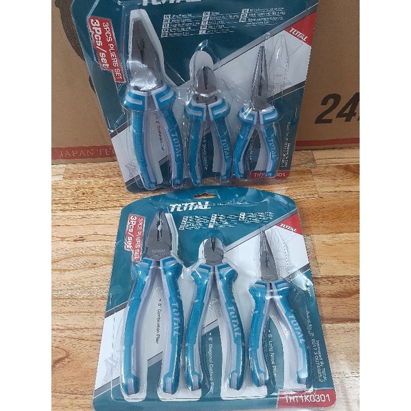 Bộ 3 Kiềm răng 8inch cắt 6inch mỏ nhọn 6inch