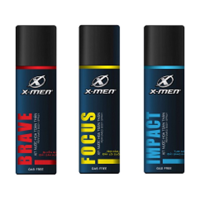 Xịt Nước Hoa Toàn Thân X-men Nồng Nàng, Cá Tính , Mạnh Mẽ Giữ Mùi Lâu 100ml