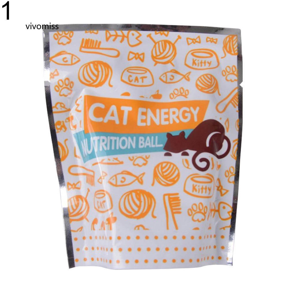 Kẹo dinh dưỡng hình viên bi dành cho mèo cưng đựng trong hộp