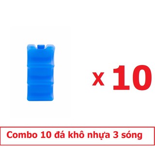Combo sỉ 20 thanh đá khô 3 sóng 6 ngăn