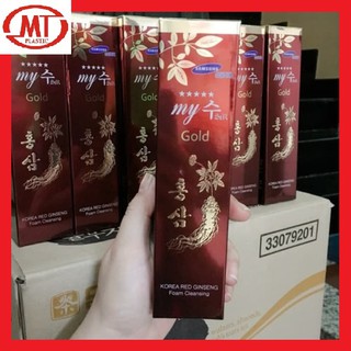 [Auth-Giá sỉ] Sữa rửa mặt My SiiR Gold hồng sâm cao cấp Hàn Quốc tuýp 130ml