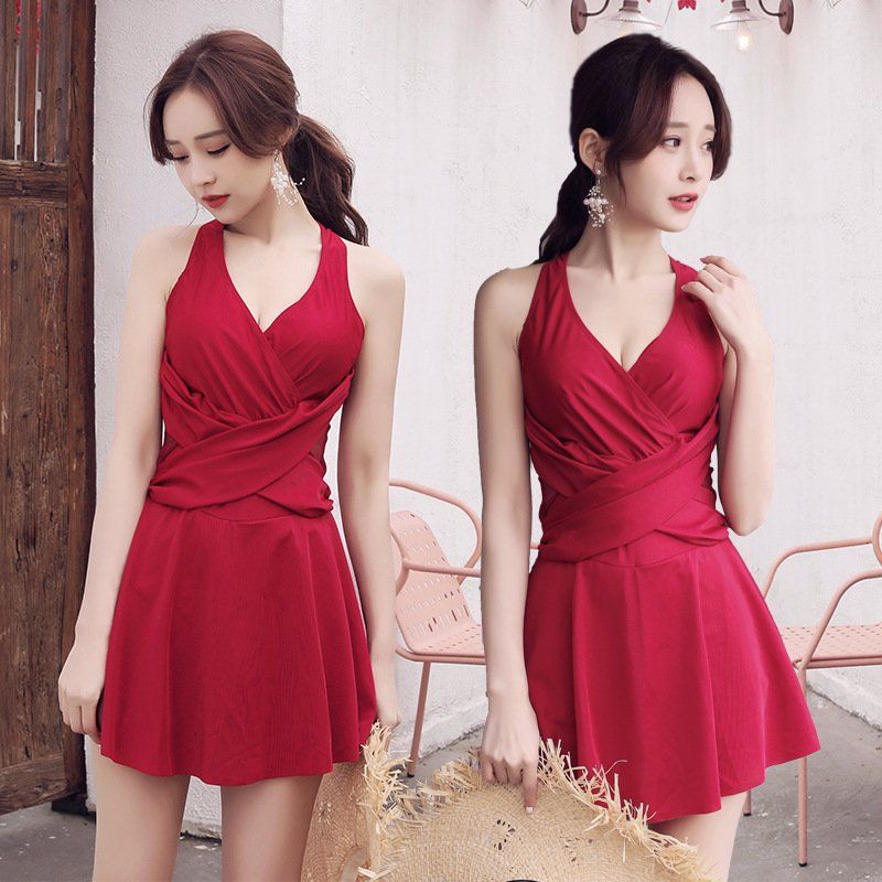 Women's Sexy Black Beautiful Korean One-piece Swimwear | BigBuy360 - bigbuy360.vn