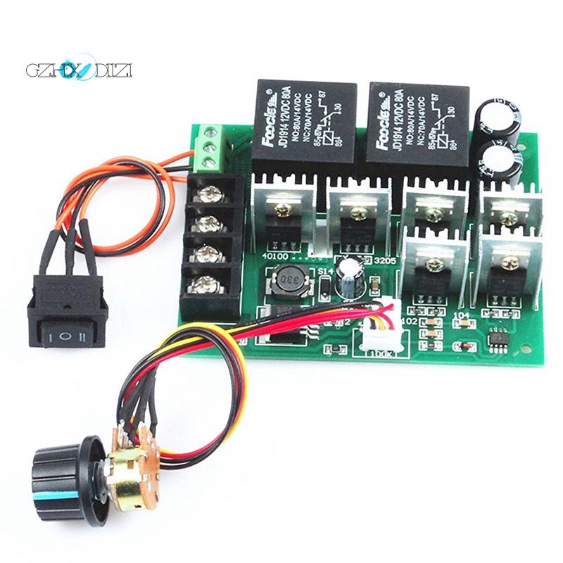 Bộ Điều Khiển Tốc Độ Động Cơ PWM 40A DC 10V-50V 12V / 24V / 36V / 48V DC 2000W