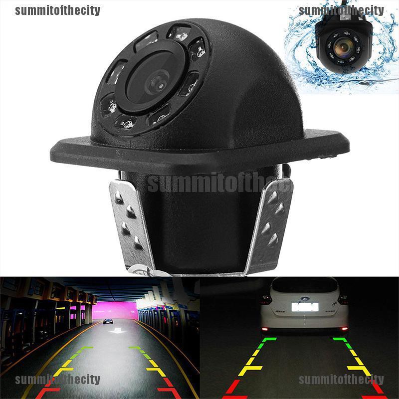 Bộ camera xoay 170° 8 đèn LED chống thấm nước hỗ trợ lùi xe cho ô tô