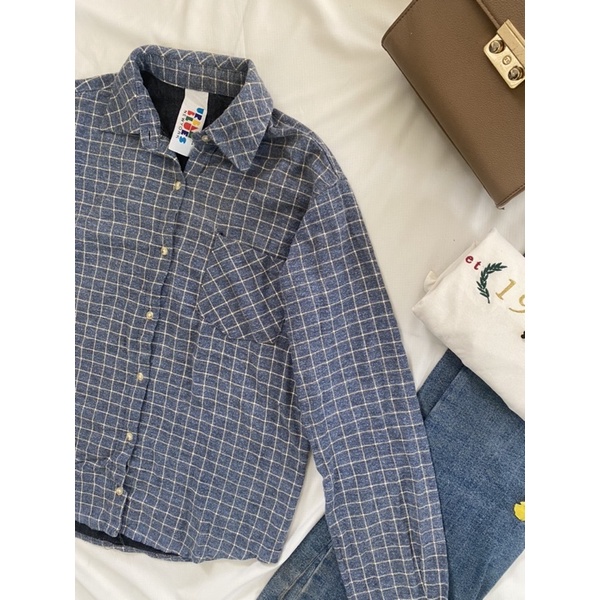 ÁO SƠ MI FLANNEL DÀI TAY MỸ