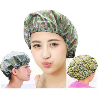 Mũ tắm và ủ tóc vải Polyester không thấm nước