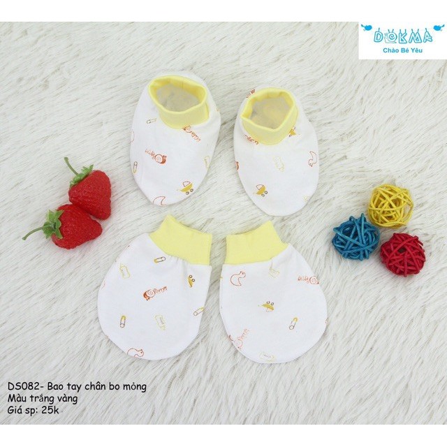 Bao tay chân bo mỏng Dokma DS082