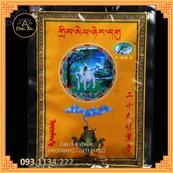 Combo 50 gói bột tẩy uế Tây Tạng