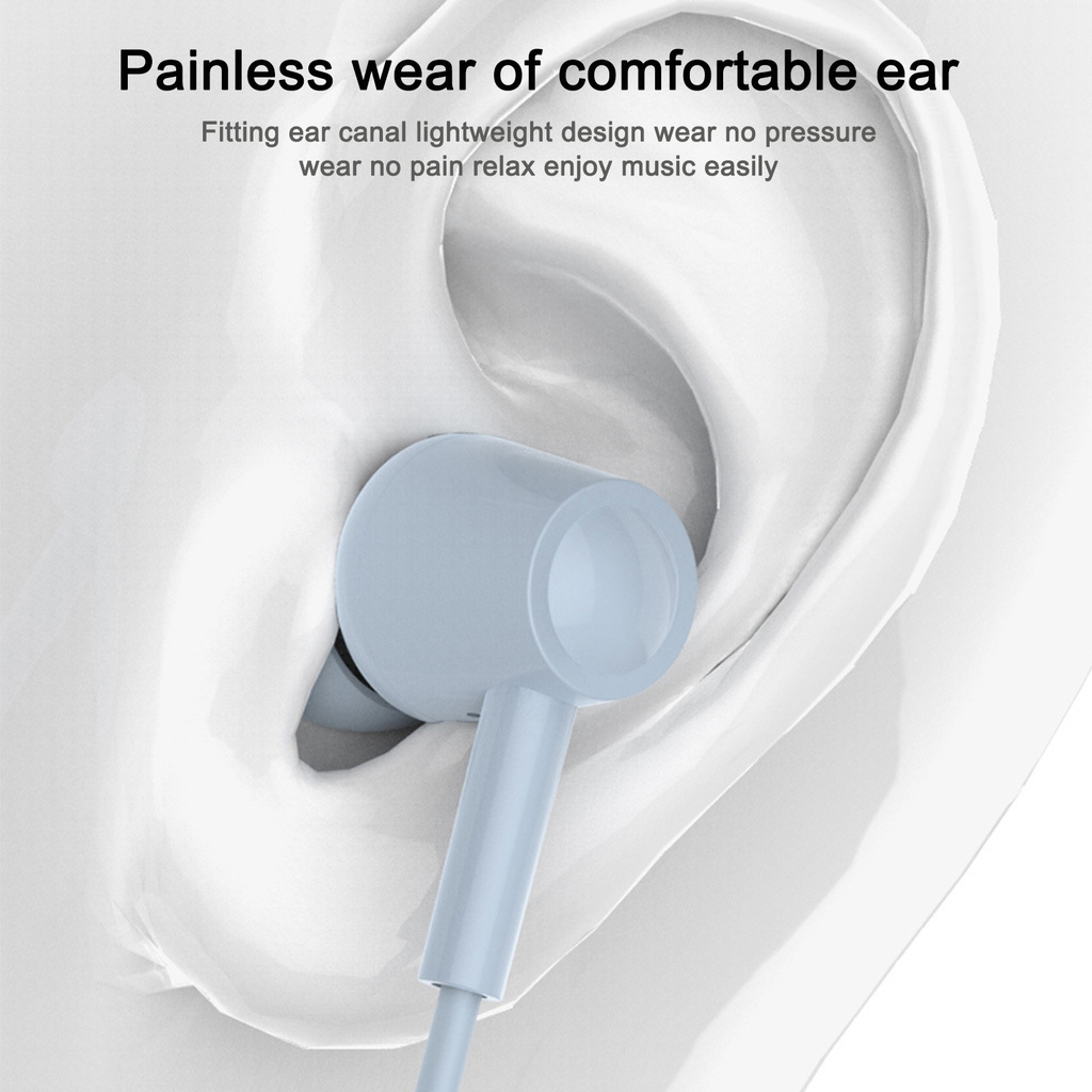 Tai Nghe Nhét Tai Jack 3.5mm Âm Thanh Siêu Trầm Có Micro Tiện Dụng