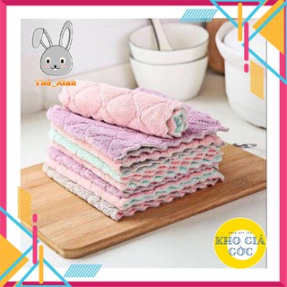 Set 10 khăn lau 2 mặt đa năng mềm mịn _ giá bán sỉ lẻ