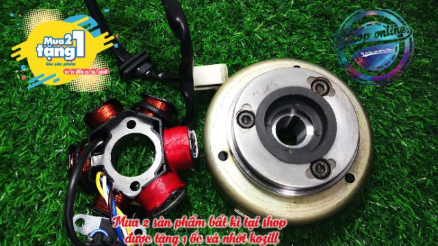 Lửa 6 Cục Và Qua Lăng Max 3 Cựa Dày Cho Dream Wave