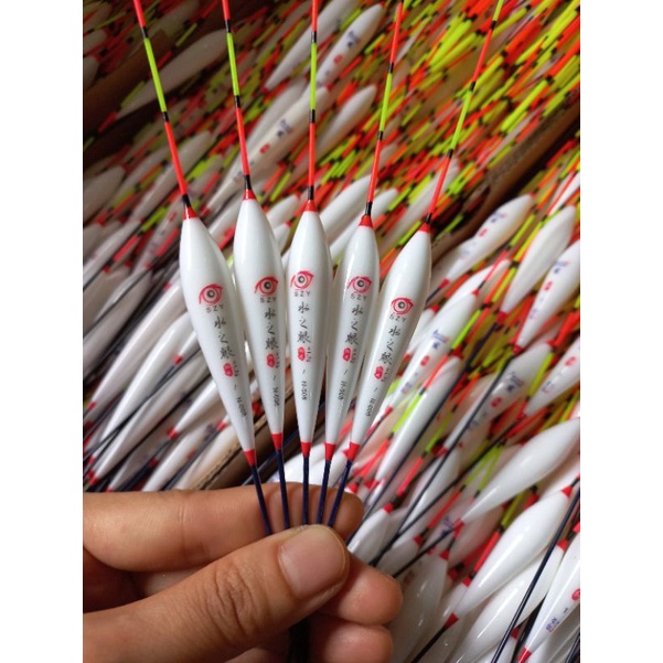 Phao câu đơn câu đài Nano nhạy cá nhiều màu sắc