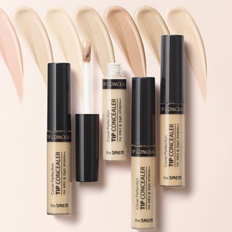 【Xác thực】 THE SAEM - Che khuyết điểm Cover Perfection Tip Concealer