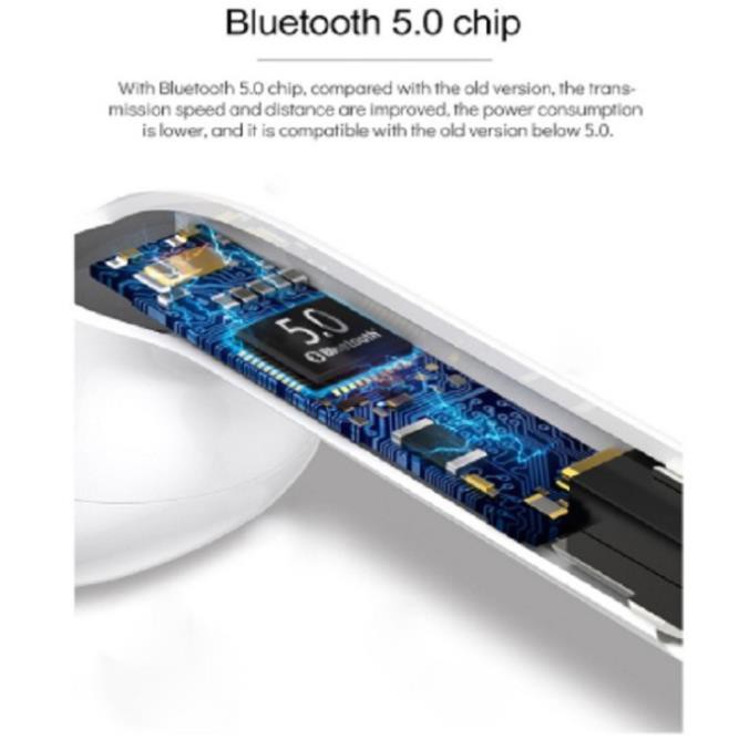 Mua ngay Tai Nghe Bluetooth i11 Tws Bluetooth 5.0 Stereo Super Bass + Tặng Kèm Cáp Sạc Iphone/SamSung [Freeship 10k]