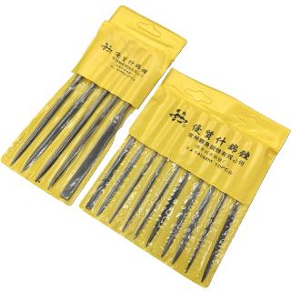 Set 10 Dũa Móng Tay 5 * 180 Bằng Thép Không Gỉ