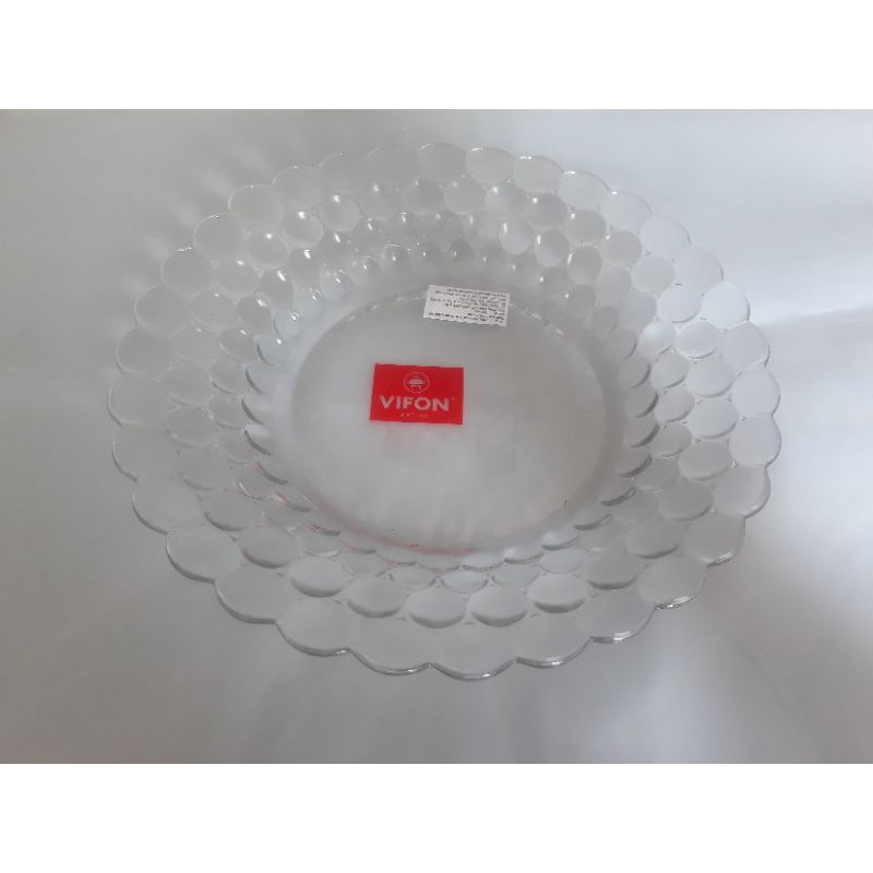 Dĩa thủy tinh hoa sen nhãn hiệu VIFON