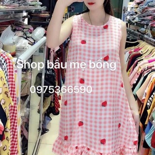 Váy bầu lanh đuôi cá.