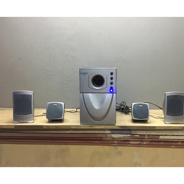 Loa vi tính jumboy S3300 màu xanh.