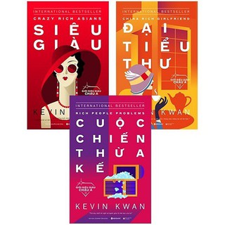 Sách - tiểu thuyết - combo giới siêu giàu châu á