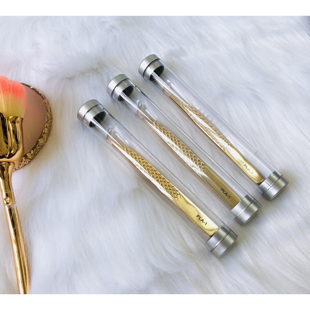 Nhíp nối mi Volume vàng PLA