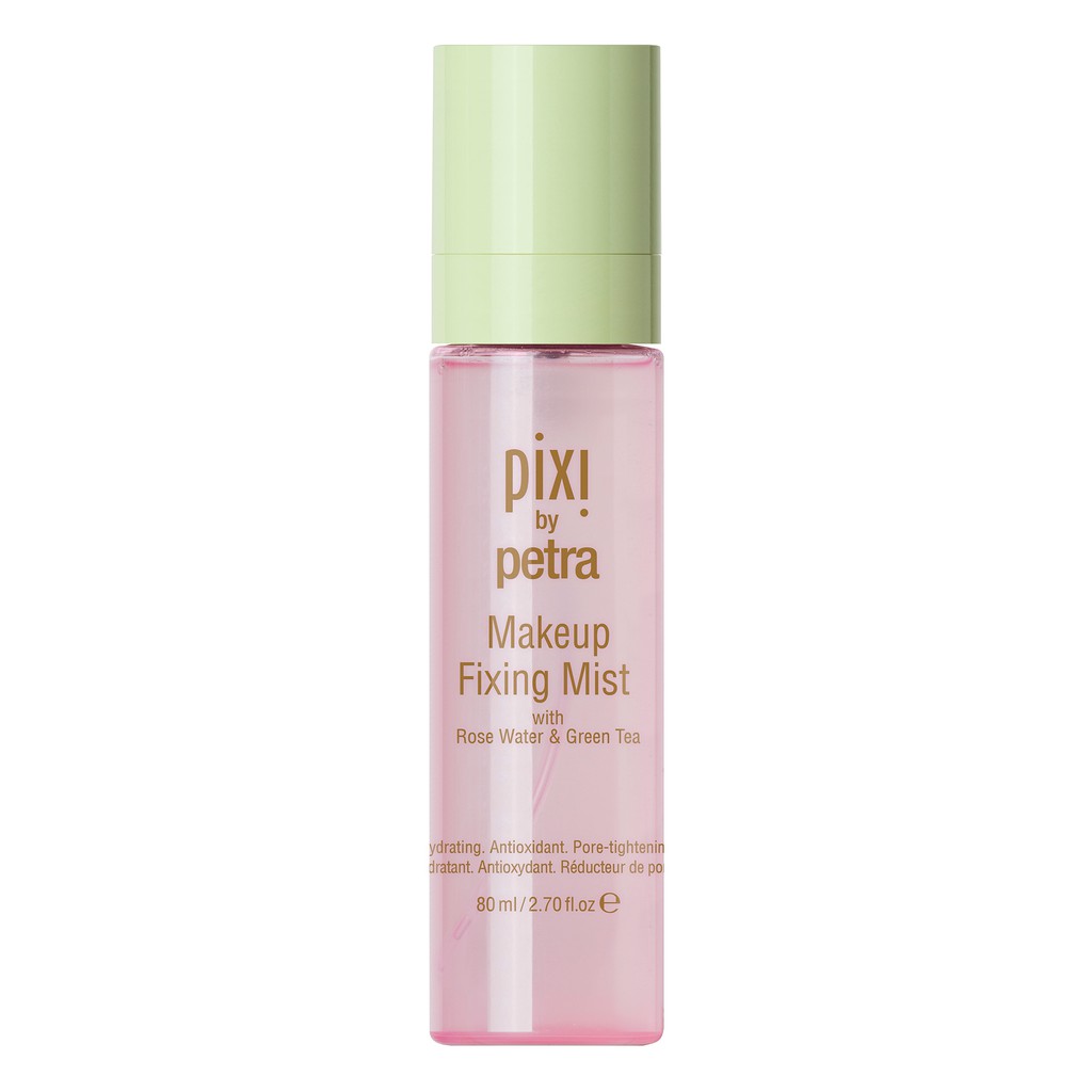 Pixi - Xịt Dưỡng Ẩm Pixi Rose Glow - Glow Mist With Propolis &amp; Argan Oil - Vitamin Wakeup Mist (80ml)