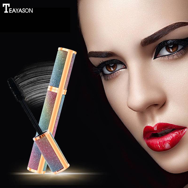 Mascara Sợi Tơ 4D Chống Thấm Nước Uốn Cong Làm Dày Và Dài Mi Thiết Kế Vỏ Họa Tiết Hoa Hướng Dương