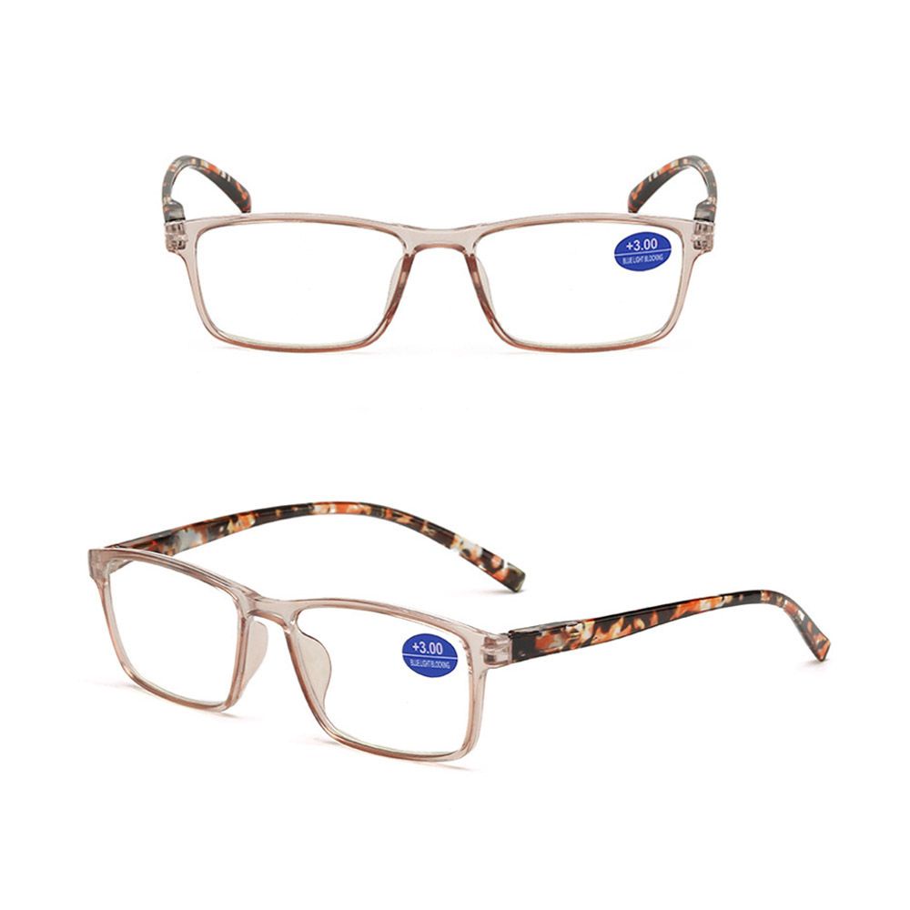 Kính đọc sách gọng PC siêu nhẹ chống ánh sáng xanh thời trang cho nam và nữ