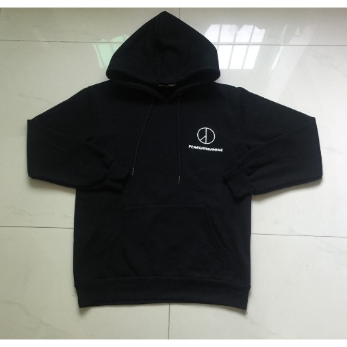 Áo hoodie có mũ PEACEMINUSONE logo coup giống GDRAGON