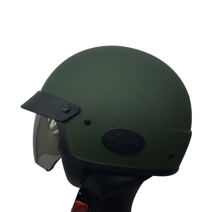 Mũ bảo hiểm kính ẩn-Mũ bảo hiểm Asia Mt139 chính hãng