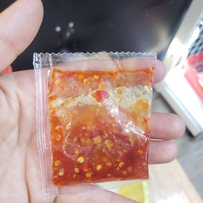 Bánh Tráng Dẻo Chấm Sốt Muối Ớt Rim Siêu Cay