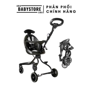 FREE SHIP - Xe đẩy đi bộ 2 chiều gấp gọn Baobaohao Only V3 cho bé (Đen)