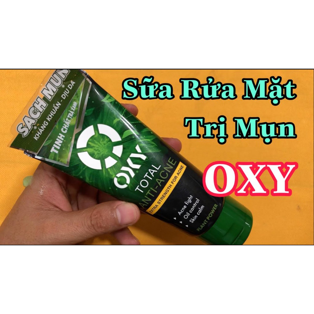 Kem Rửa Mặt Ngừa Mụn, Kiểm Soát Nhờn Chuyên Biệt Cho Nam - Oxy Total Acne Prevent 100g