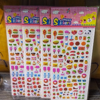 Sticker 3D chủ đề đồ ăn