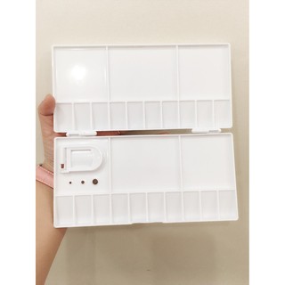 Vĩ pha màu đôi, pallet pha màu đôi, gập lại được