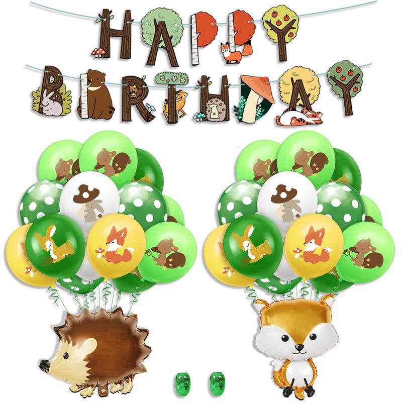 Set 23 / 25 Bong Bóng Trang Trí Tiệc Sinh Nhật