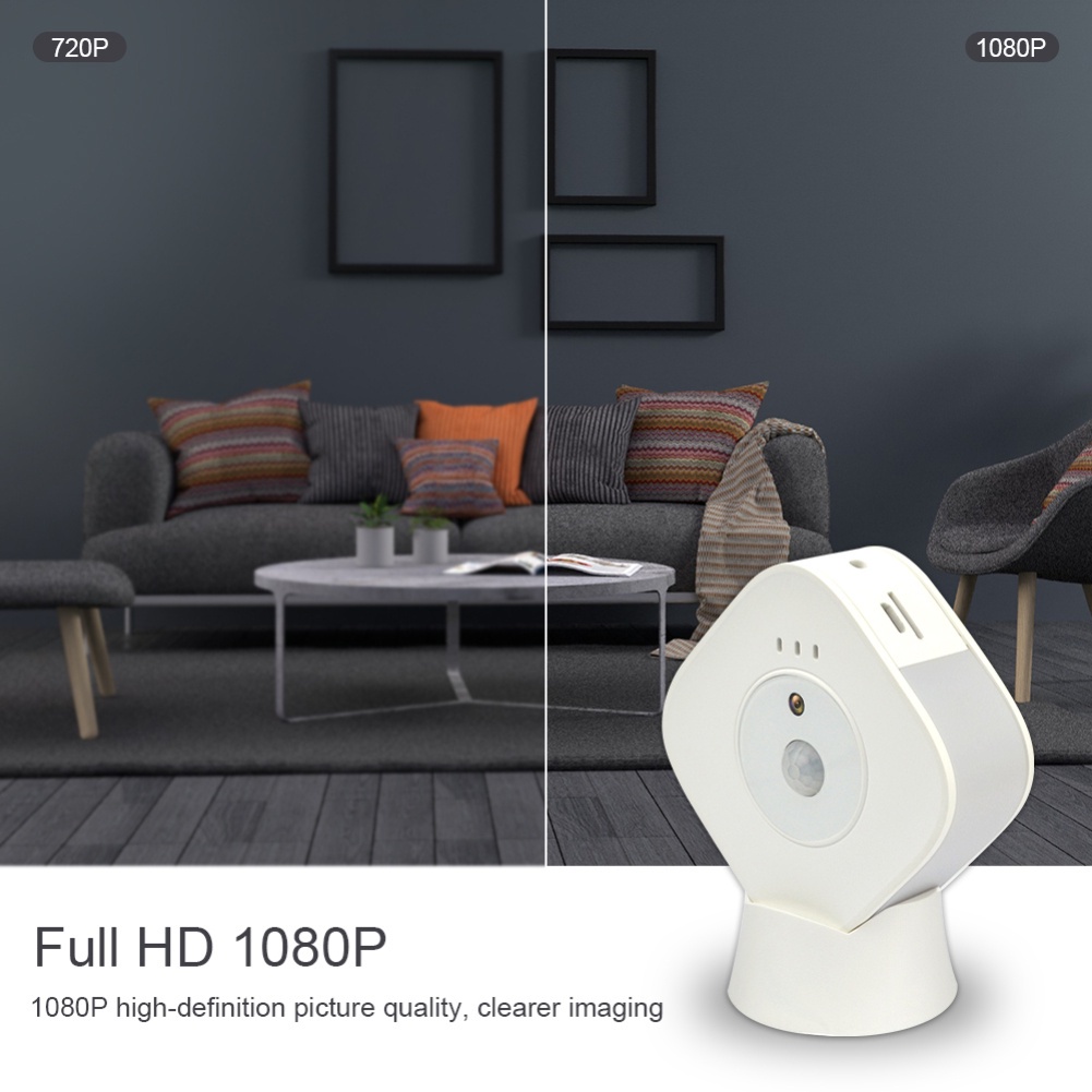 Máy Quay Phim Mini Thông Minh HD 1080p Cảm Biến Ánh Sáng Ban Đêm 2 Trong 1 DVR | BigBuy360 - bigbuy360.vn