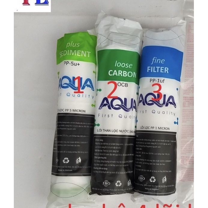 Bộ 3 quả lọc aqua giá rẻ chất lượng cao