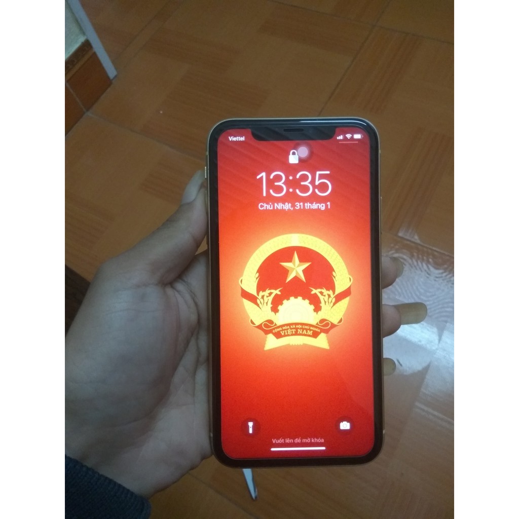 [Chính hãng] Điện thoại Iphone Xr like new zin keng 64gb màu vàng 99%