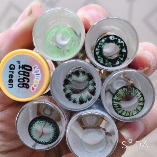 lens xanh lá