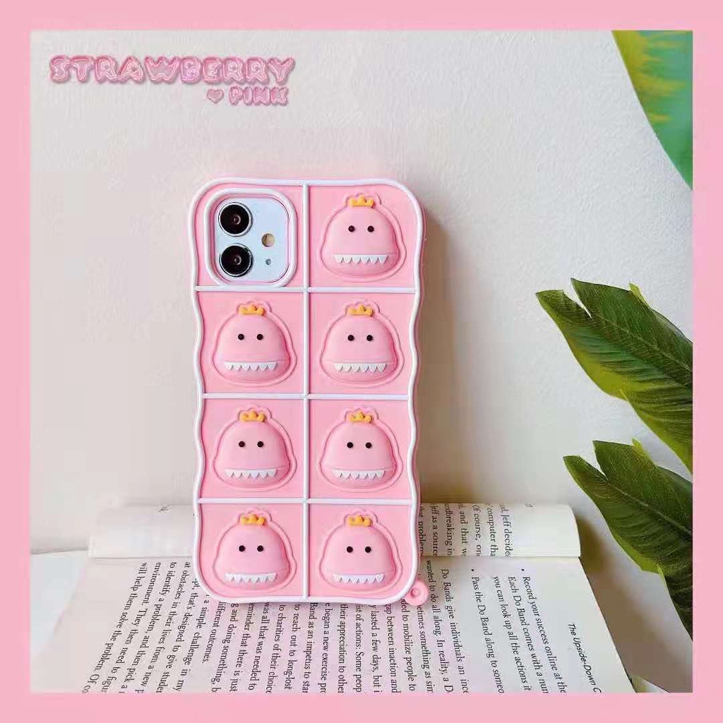 Ốp Điện Thoại Dẻo Họa Tiết Hoạt Hình Độc Đáo Dễ Thương Cho For iPhone 11 12 Pro Max Xs Max Xr X 7 8 Plus Se 2020