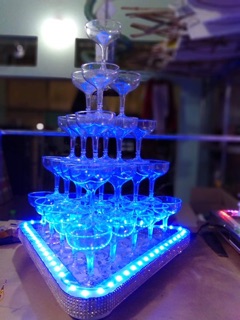 Tháp ly xếp 5 tầng
